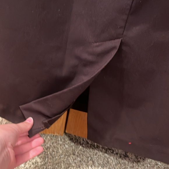 Worthington Women's 6 Pencil Skirt Brown - Picture 7 of 8